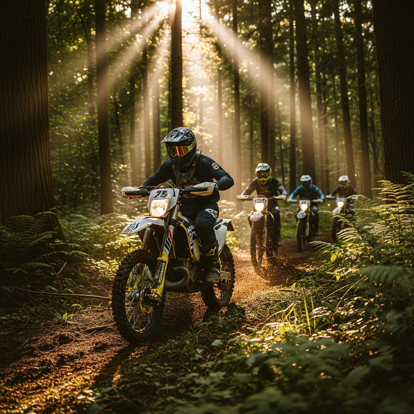 Moto enduro
